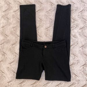 So Low Black Cotton Stretch Skinny Pants